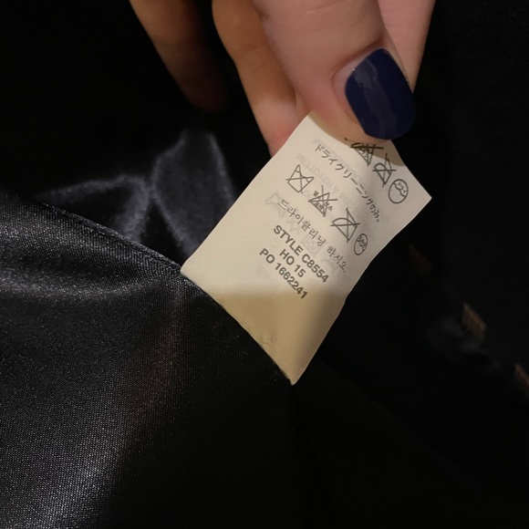 Jcrew Stadium Cloth Majesty Peacoat navy sz 0 EUC - Picture 4 of 4